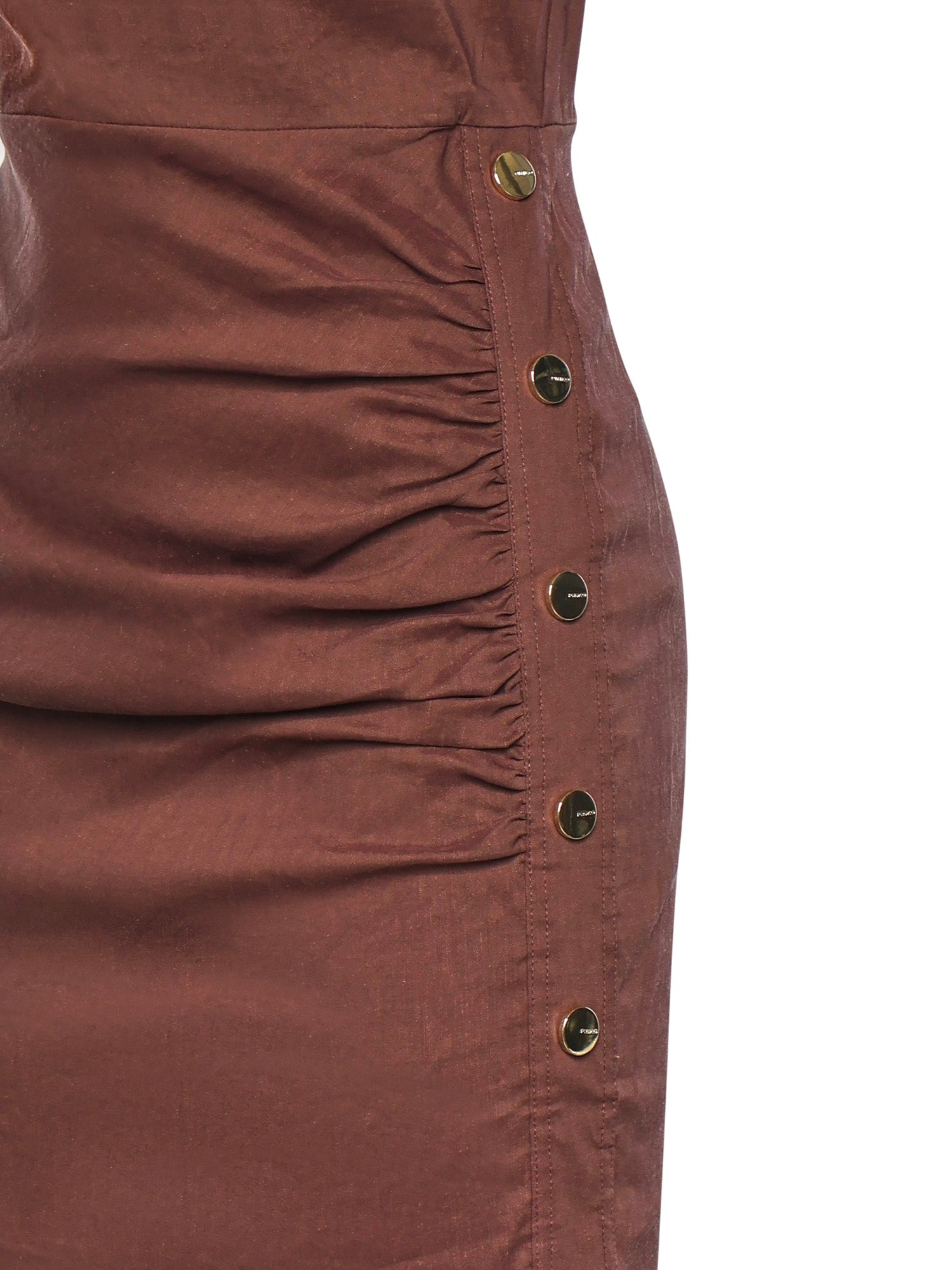 Abito longuette in lino 106521 A34IL78 PINKO 