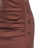 Abito longuette in lino 106521 A34IL78 PINKO 