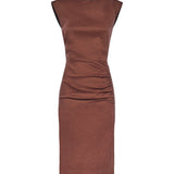 Abito longuette in lino 106521 A34IL78 PINKO 