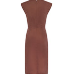 Abito longuette in lino 106521 A34IL78 PINKO 