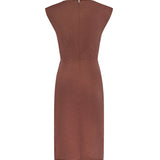 Abito longuette in lino 106521 A34IL78 PINKO 