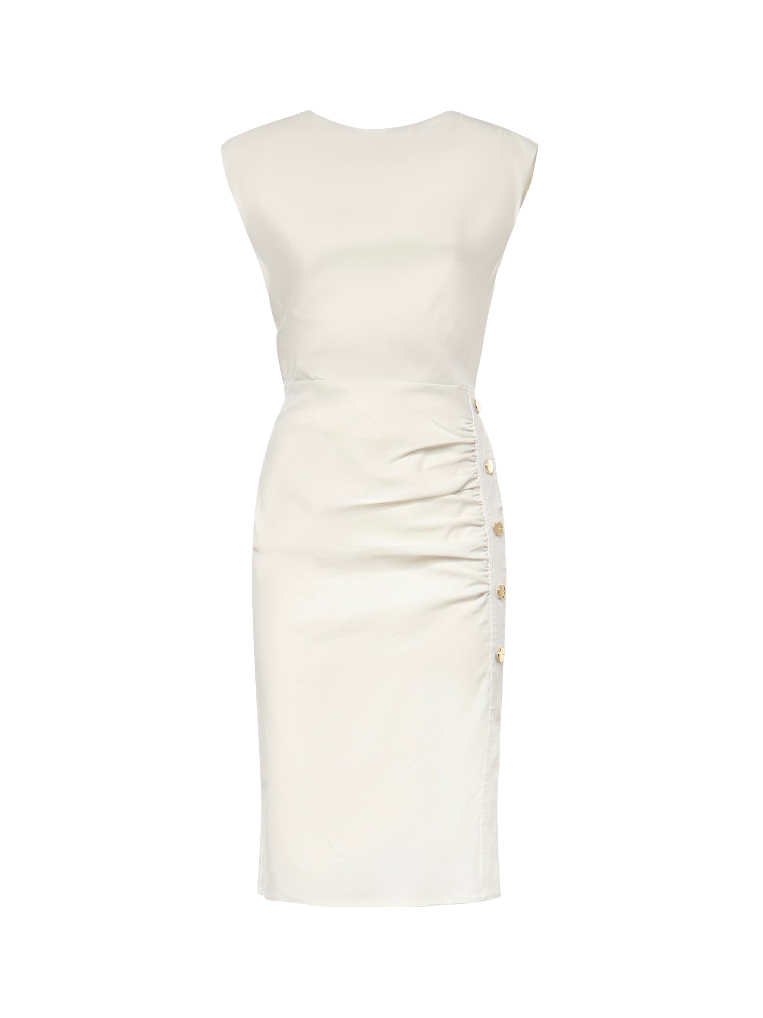 Abito longuette in lino 106521 A34IZ05 PINKO 