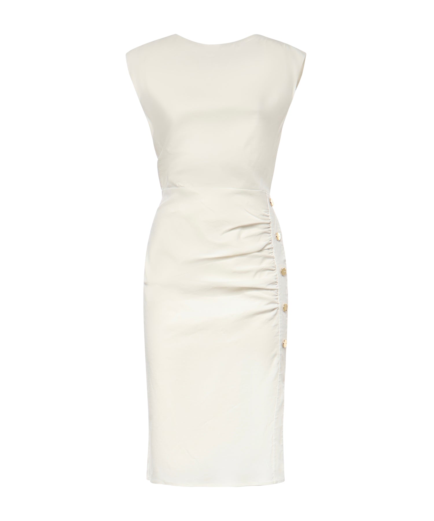 Abito longuette in lino 106521 A34IZ05 PINKO 