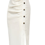 Abito longuette in lino 106521 A34IZ05 PINKO 