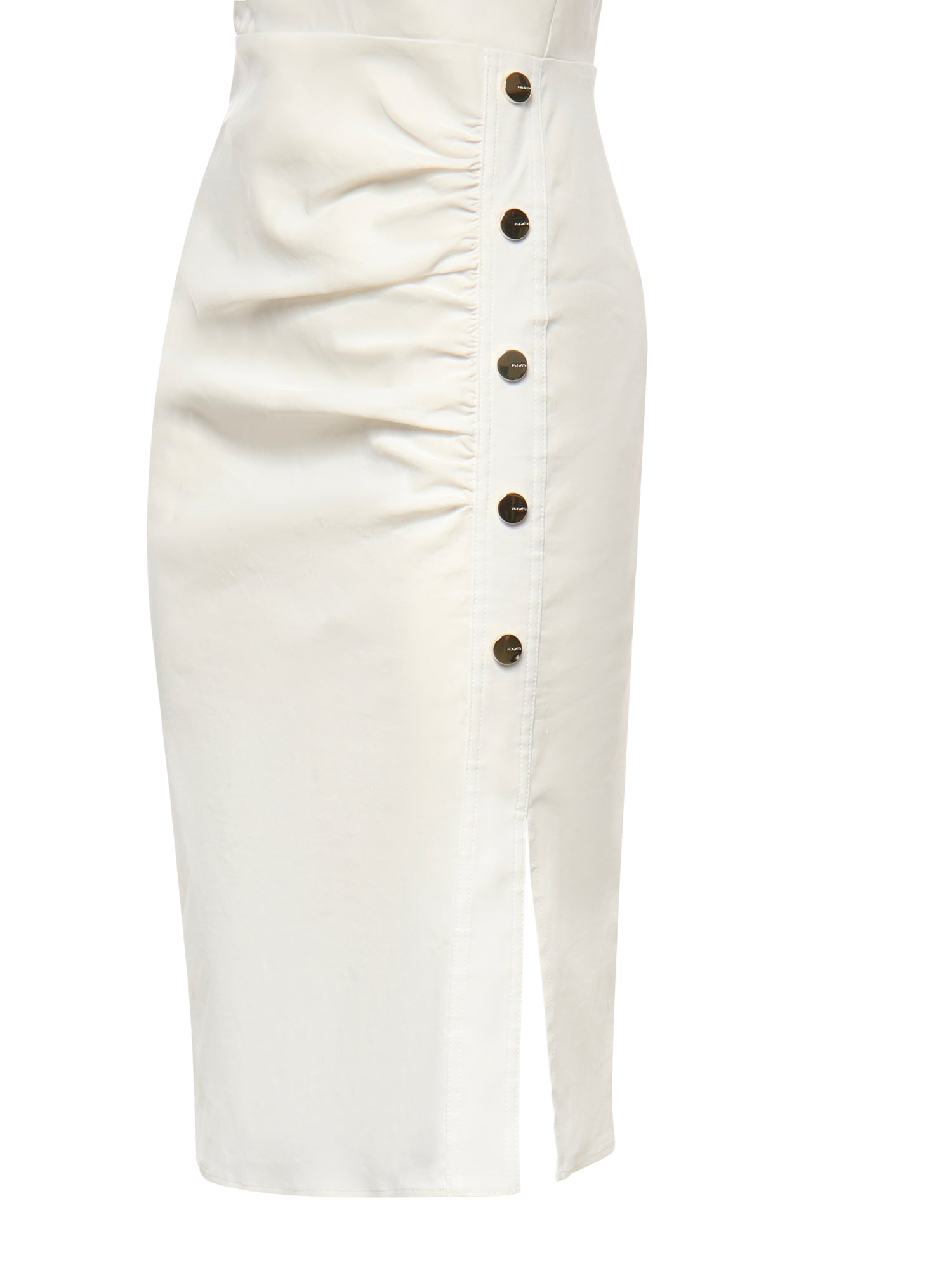 Abito longuette in lino 106521 A34IZ05 PINKO 
