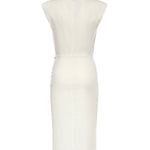 Abito longuette in lino 106521 A34IZ05 PINKO 