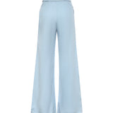 Pantaloni in misto lino con cintura 106548 A34GG45 PINKO 