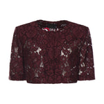Giacca spencer in pizzo 106552 A330R57 PINKO 