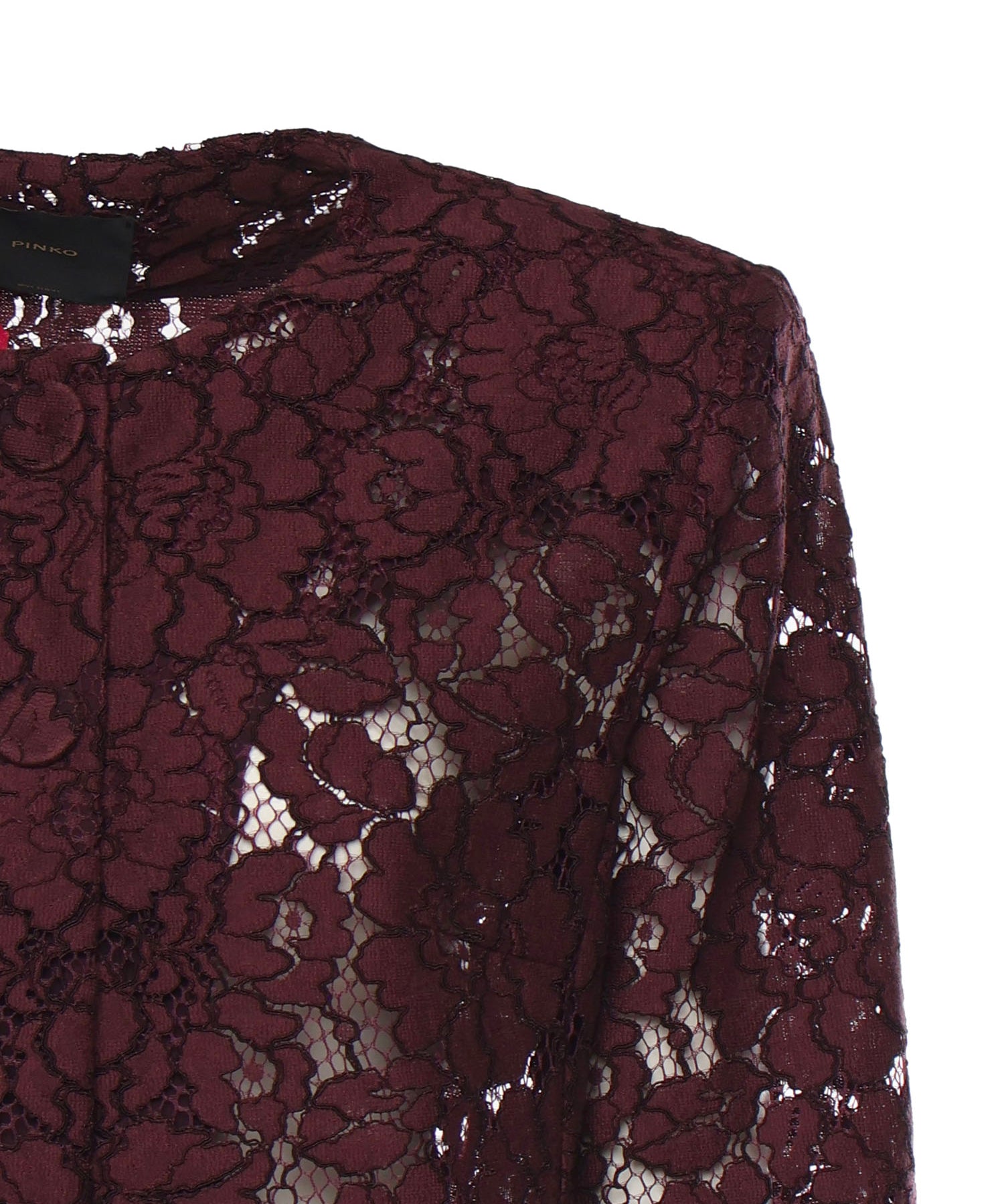 Giacca spencer in pizzo 106552 A330R57 PINKO 