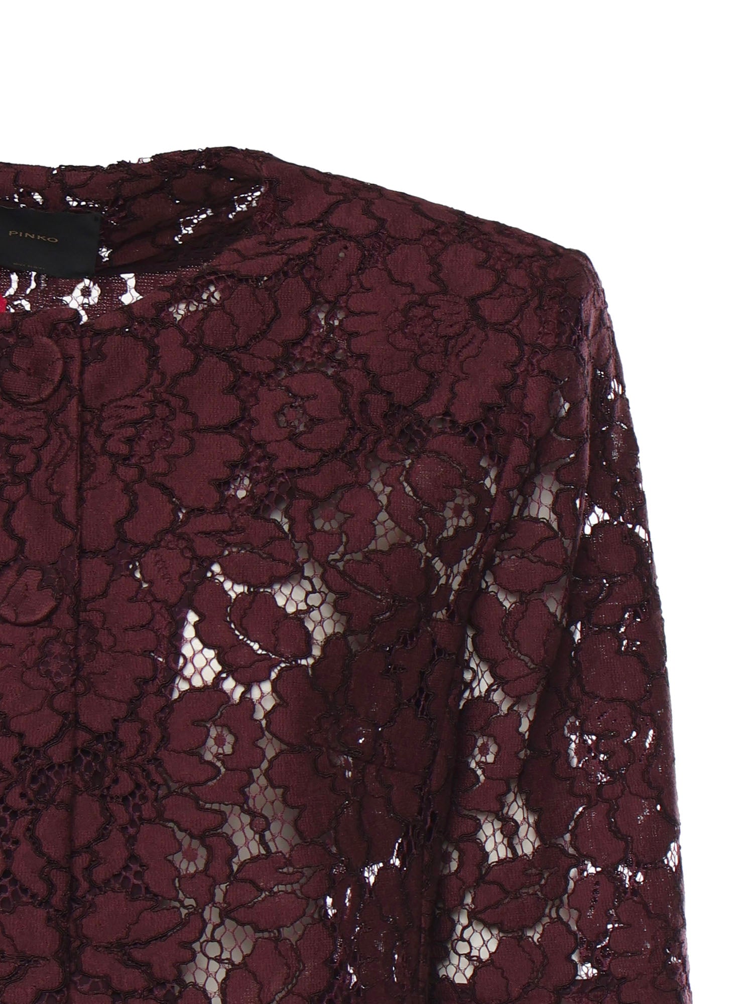 Giacca spencer in pizzo 106552 A330R57 PINKO 