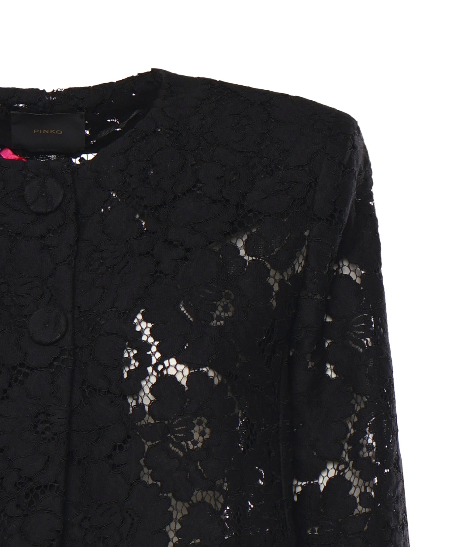 Giacca spencer in pizzo 106552 A330Z99 PINKO 