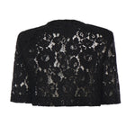 Giacca spencer in pizzo 106552 A330Z99 PINKO 