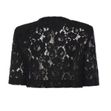 Giacca spencer in pizzo 106552 A330Z99 PINKO 