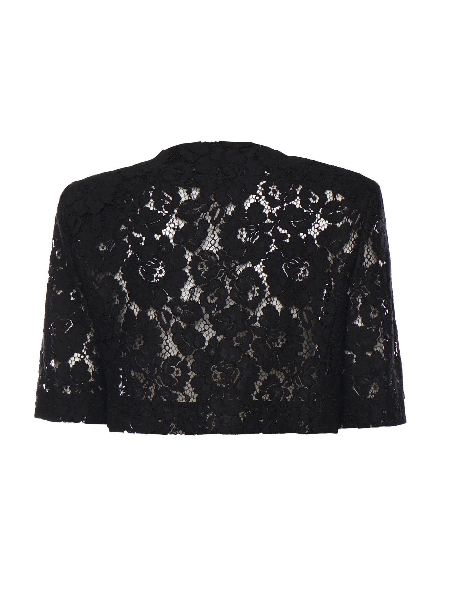 Giacca spencer in pizzo 106552 A330Z99 PINKO 