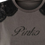 Canotta in jersey con logo 106562 A383L64 PINKO 