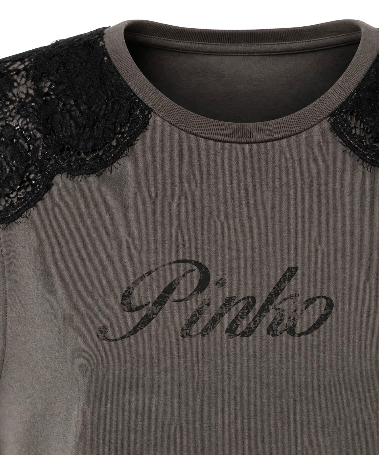 Canotta in jersey con logo 106562 A383L64 PINKO 
