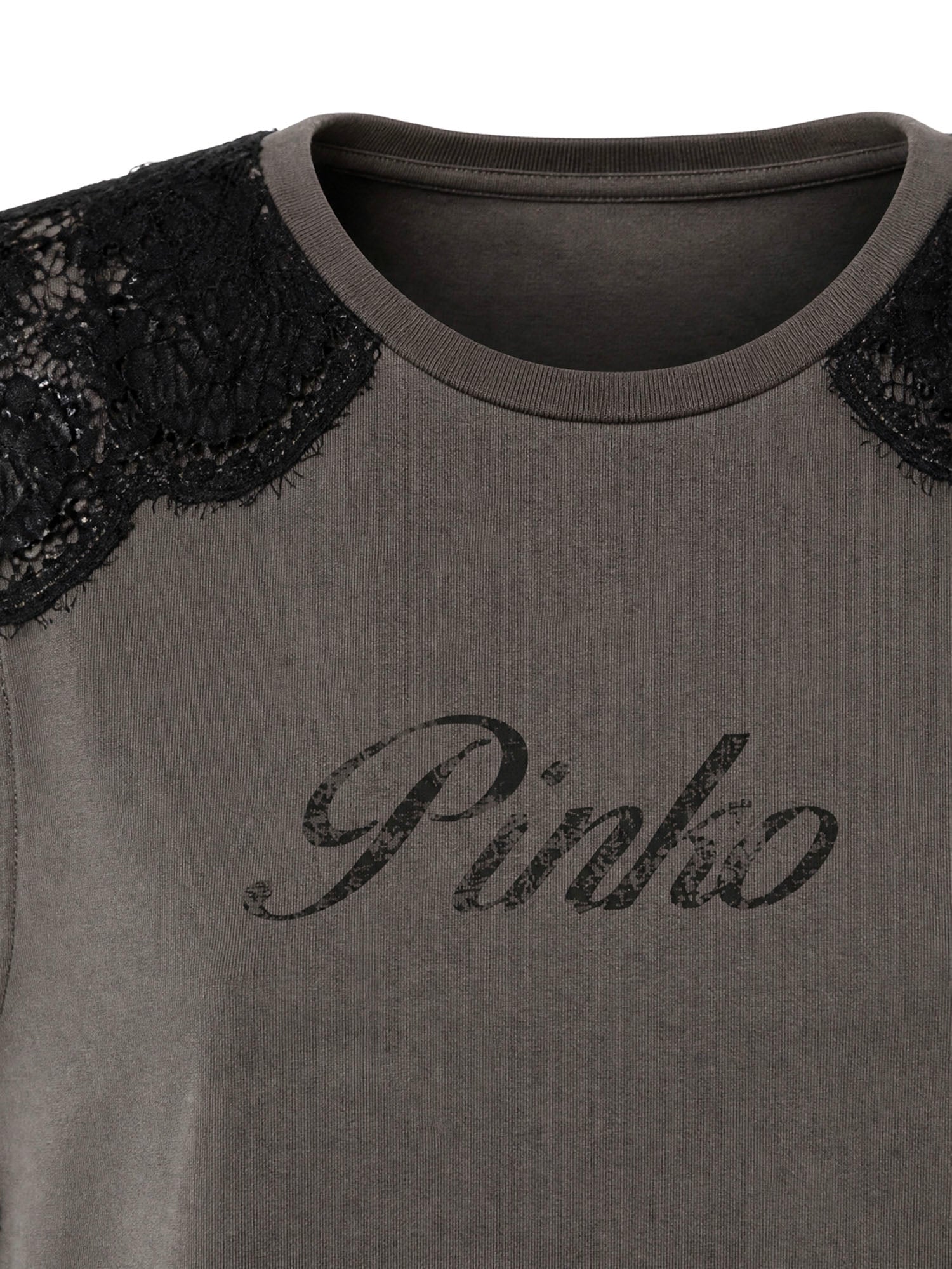 Canotta in jersey con logo 106562 A383L64 PINKO 