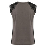 Canotta in jersey con logo 106562 A383L64 PINKO 