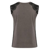 Canotta in jersey con logo 106562 A383L64 PINKO 