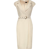 Abito midi a portafoglio con cintura 106565 A2W6C00 PINKO 