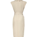 Abito midi a portafoglio con cintura 106565 A2W6C00 PINKO 