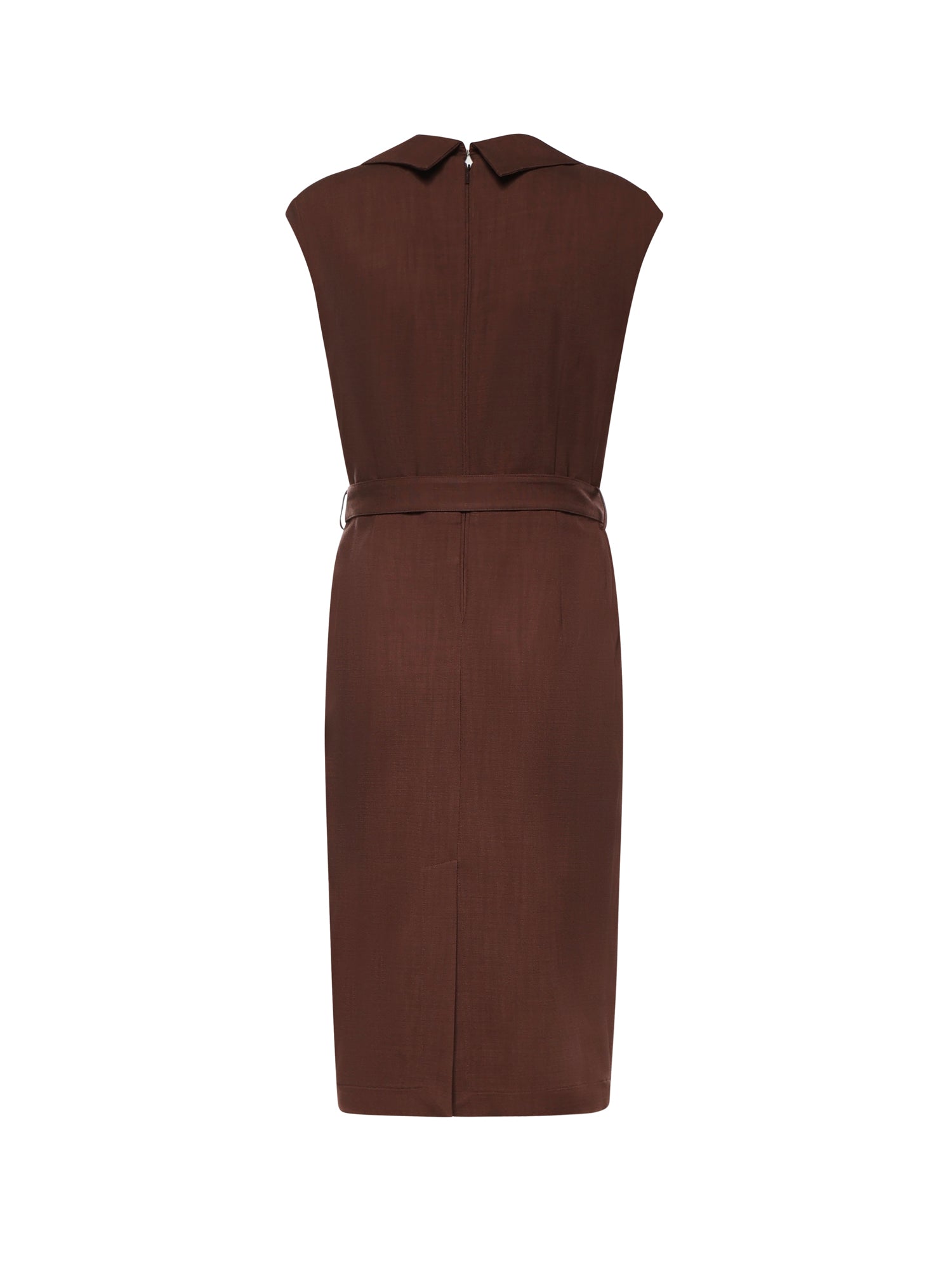 Abito midi a portafoglio con cintura 106565 A2W6L78 PINKO 