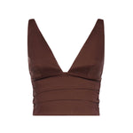 Top Rubye in lino 106567 A34IL78 PINKO 