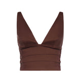 Top Rubye in lino 106567 A34IL78 PINKO 