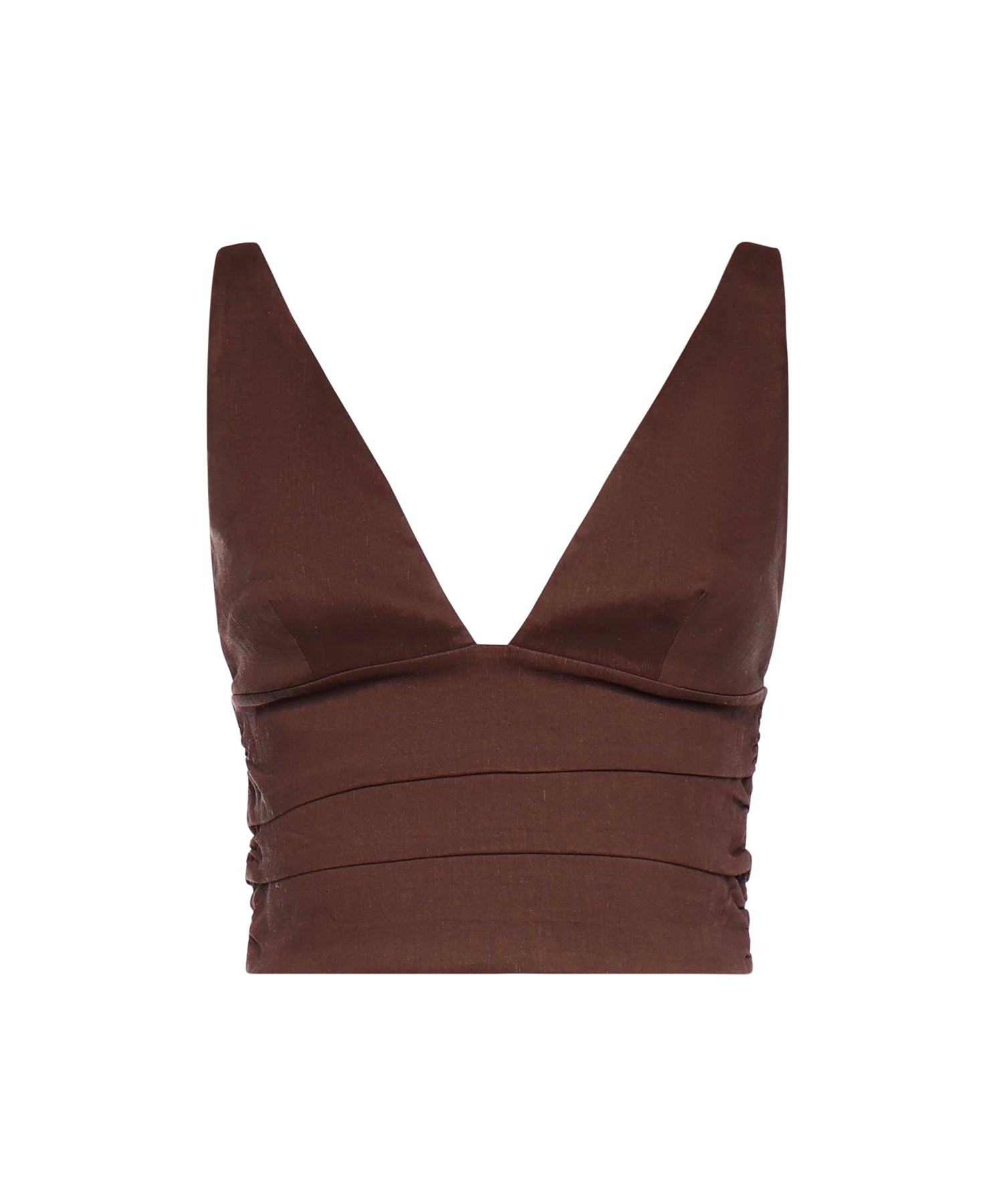Top Rubye in lino 106567 A34IL78 PINKO 