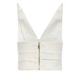 Top Rubye in lino 106567 A34IZ05 PINKO 