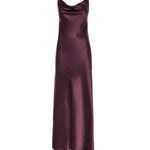 Abito slipdress lungo in satin 106587 A1Y5R57 PINKO 