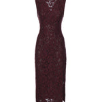 Abito in pizzo floreale 106588 A330R57 PINKO 