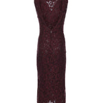 Abito in pizzo floreale 106588 A330R57 PINKO 