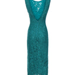 Abito in pizzo floreale 106588 A330V76 PINKO 