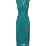 Abito in pizzo floreale 106588 A330V76 PINKO 