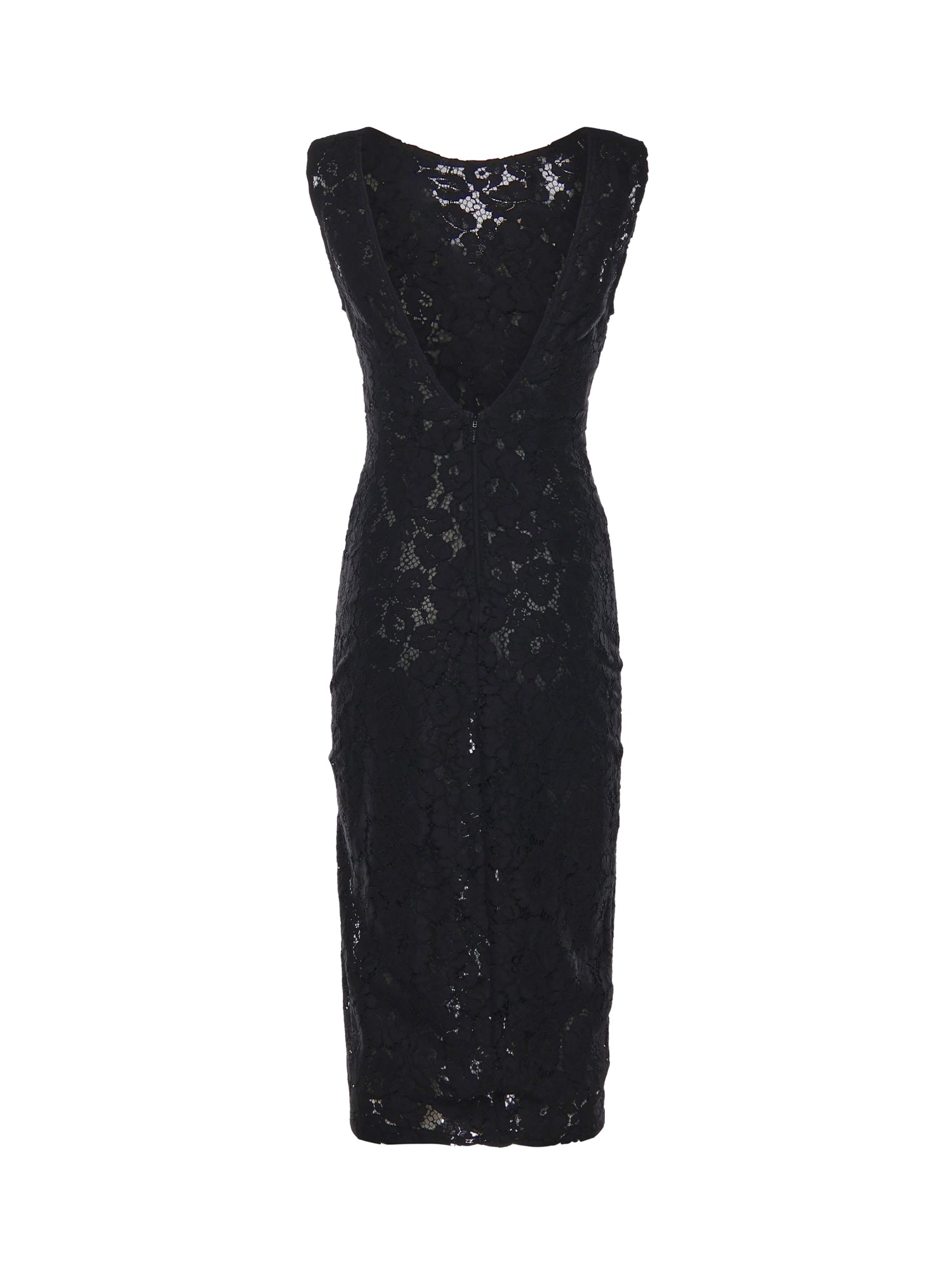 Abito in pizzo floreale 106588 A330Z99 PINKO 