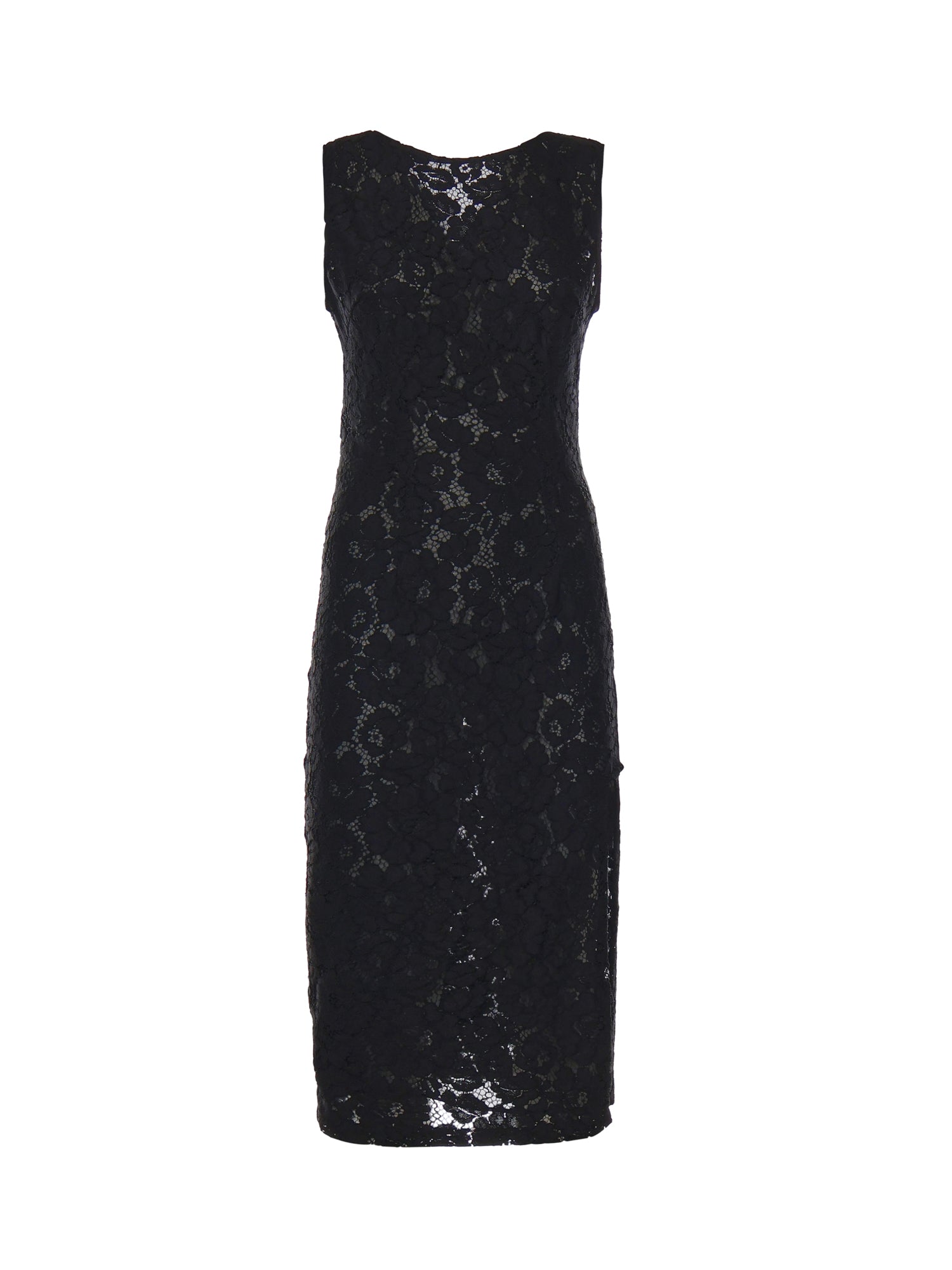Abito in pizzo floreale 106588 A330Z99 PINKO 