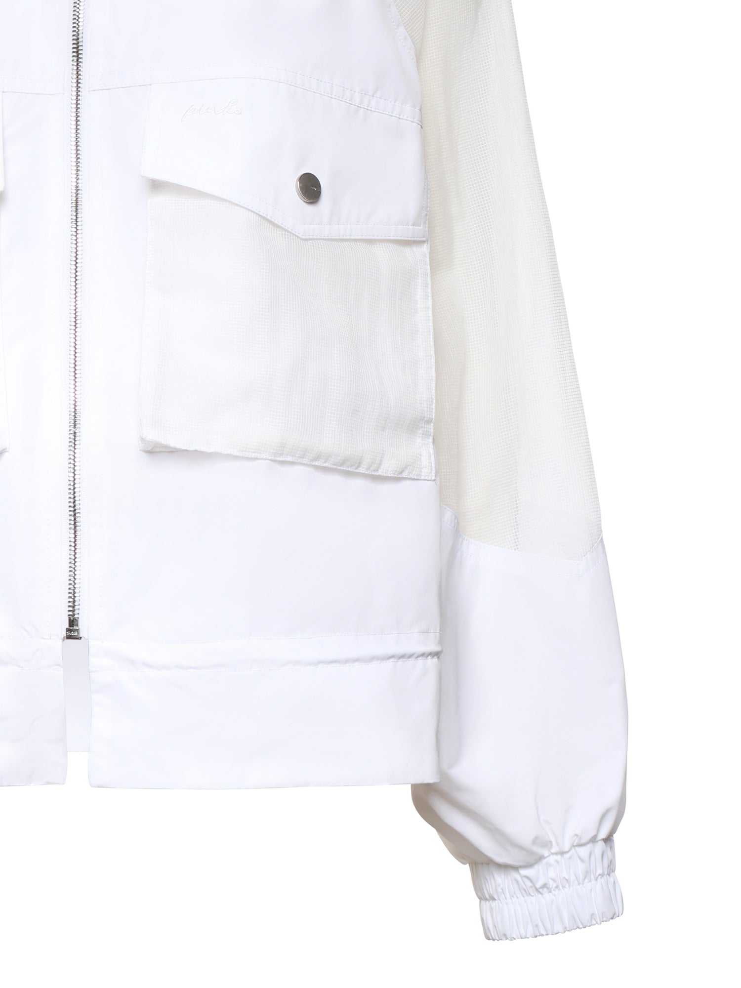 Giacca tecnica con inserti trasparenti 106592 A325Z04 PINKO 