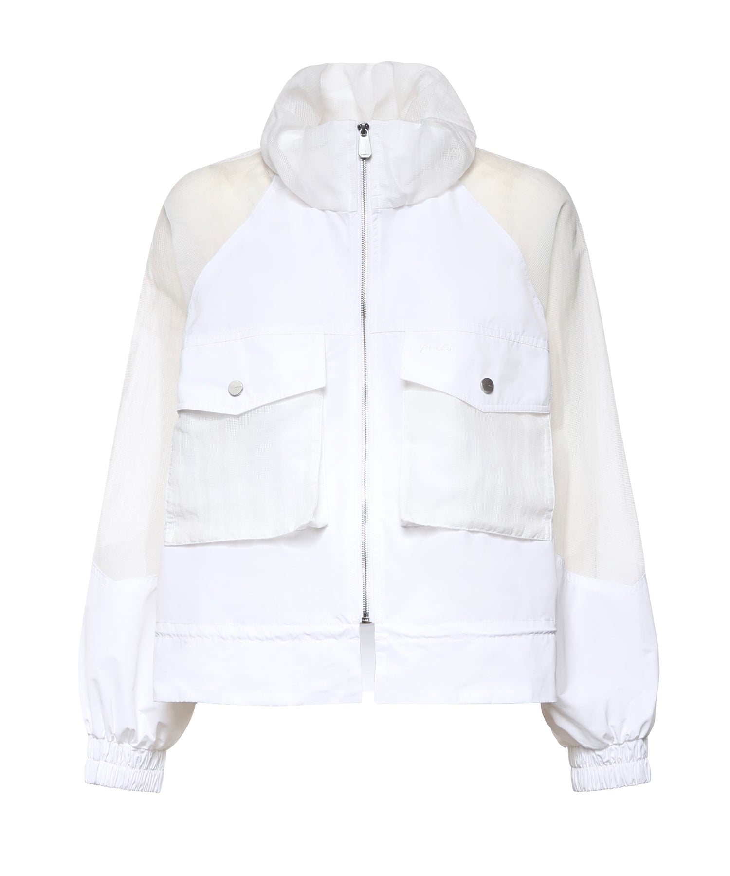 Giacca tecnica con inserti trasparenti 106592 A325Z04 PINKO 