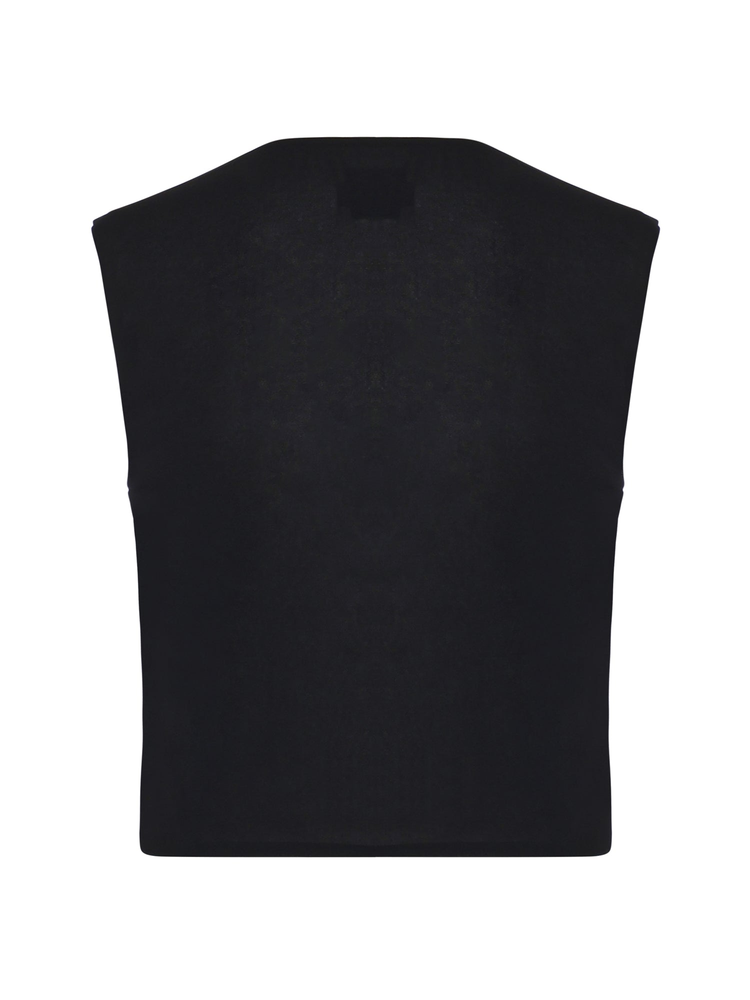 Gilet con bottoni rose gioiello 106593 A2Q2Z99 PINKO 