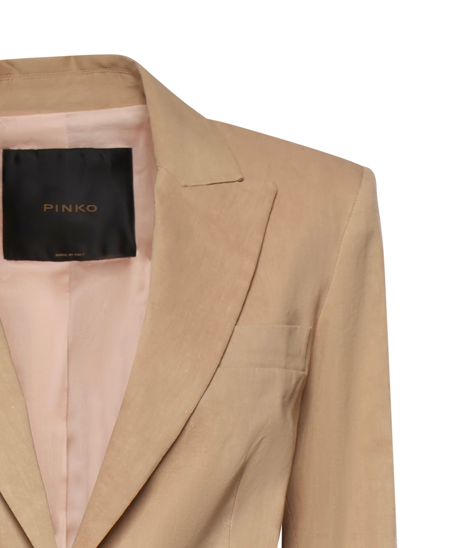 Giacca in misto lino 106597 A34ID41 PINKO 