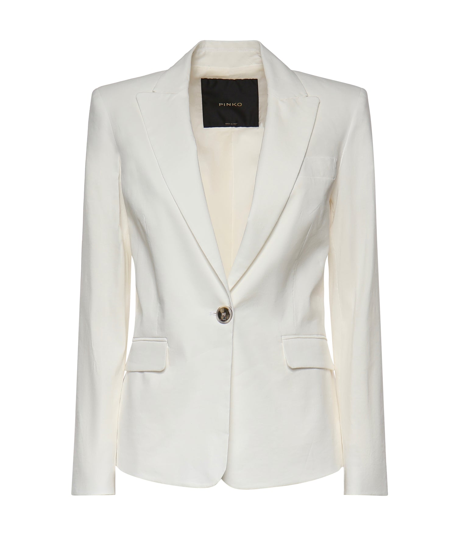 Giacca in misto lino 106597 A34IZ05 PINKO 