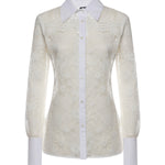 Camicia in tulle e pizzo 106600 A381Z05 PINKO 