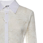 Camicia in tulle e pizzo 106600 A381Z05 PINKO 