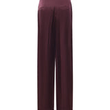 Pantaloni in satin 106601 A1Y5R57 PINKO 