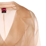 Trench Cocco in organza di seta 106614 A2DJQ35 PINKO 