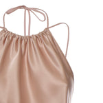 Top in satin 106621 A1Y5Q35 PINKO 