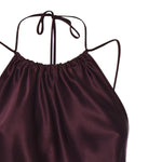 Top in satin 106621 A1Y5R57 PINKO 