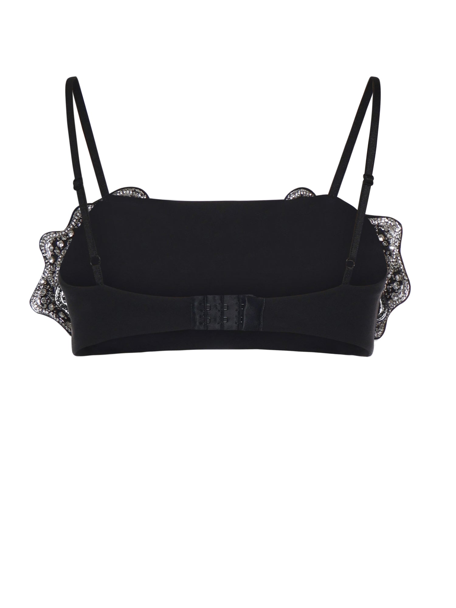 Reggiseno con rose gioiello ricamate 106622 A31PZ99 PINKO 