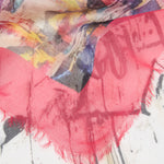 Foulard con stampa 106657 A38JNZ4 PINKO 